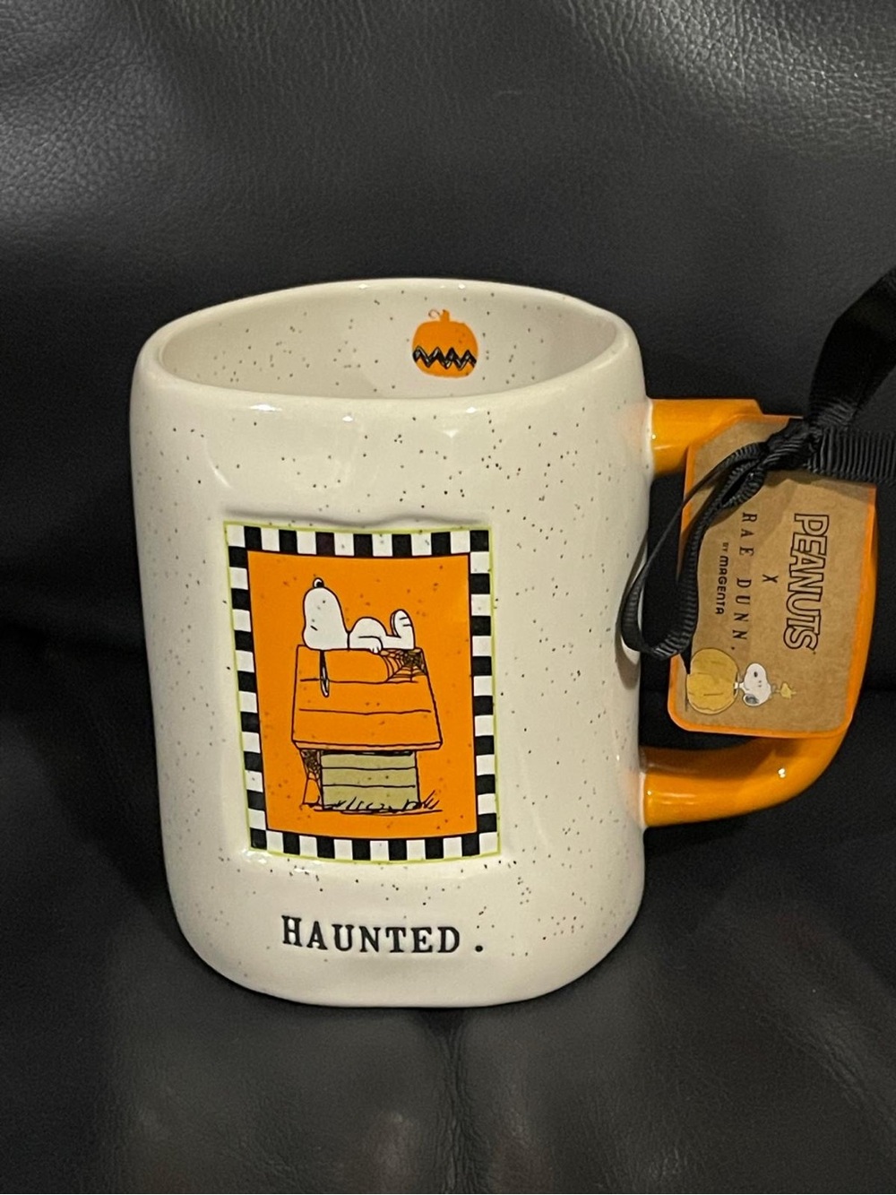 Halloween Rae Dunn Peanuts Mug - Halloween Peanuts HAUNTED Mug